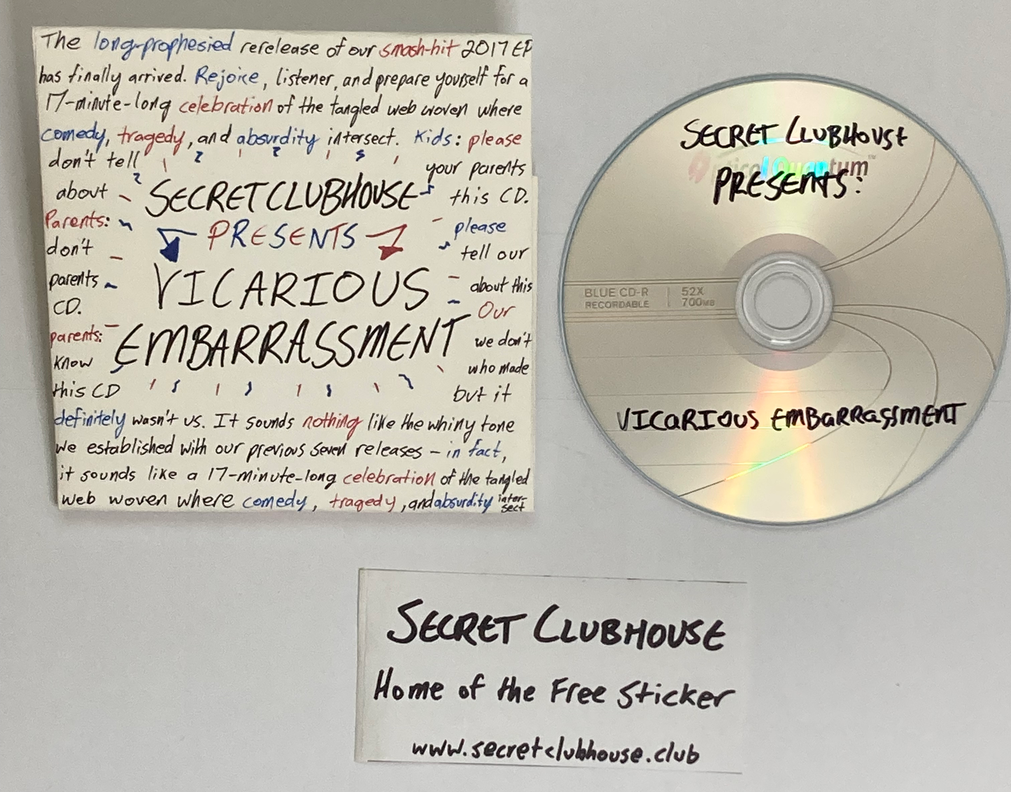CD - Vicarious Embarrassment